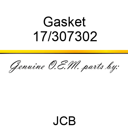 Gasket 17/307302