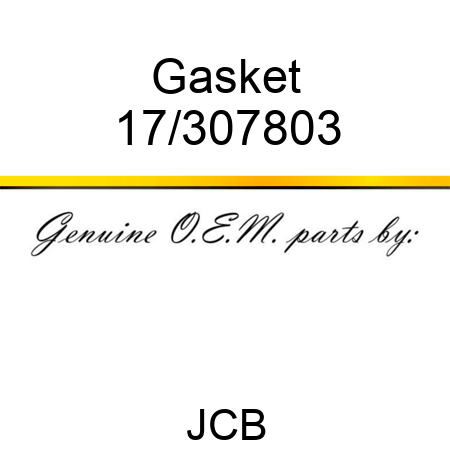 Gasket 17/307803