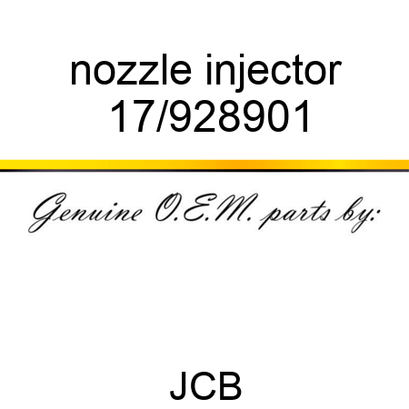 nozzle injector 17/928901