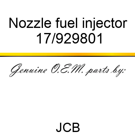 Nozzle, fuel injector 17/929801