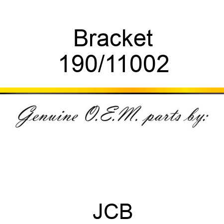 Bracket 190/11002