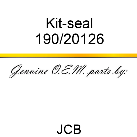 Kit-seal 190/20126