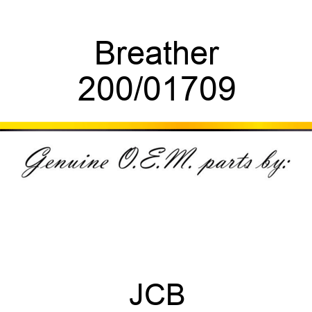 Breather 200/01709