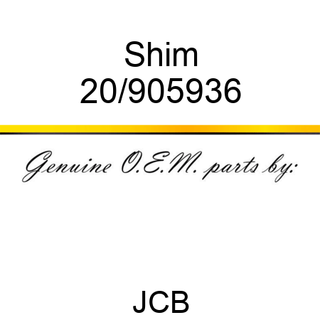 Shim 20/905936