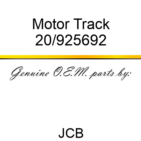 Motor, Track 20/925692