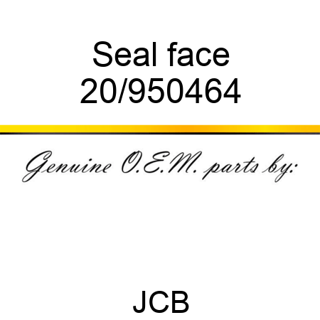 Seal, face 20/950464
