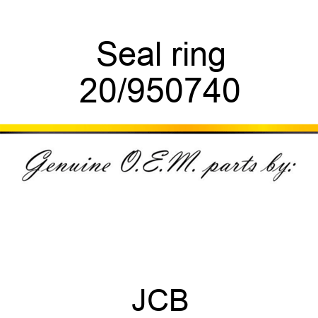 Seal, ring 20/950740