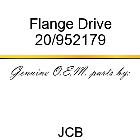 Flange, Drive 20/952179