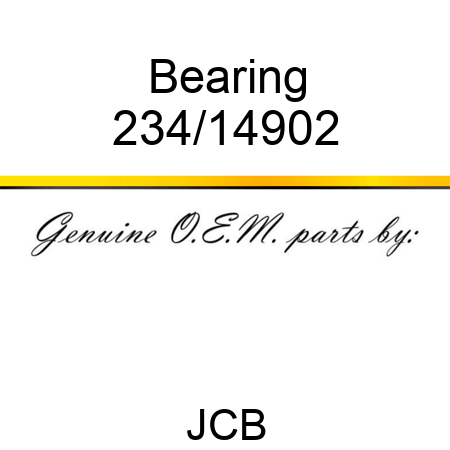 Bearing 234/14902
