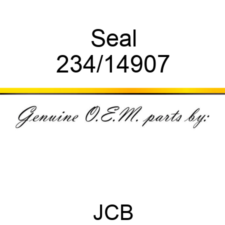 Seal 234/14907