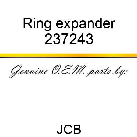 Ring, expander 237243