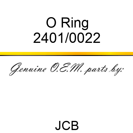 O Ring 2401/0022