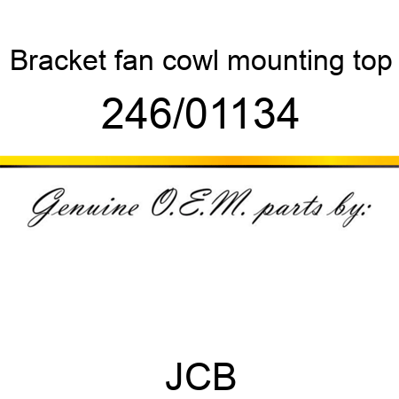 Bracket, fan cowl mounting, top 246/01134