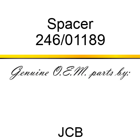 Spacer 246/01189