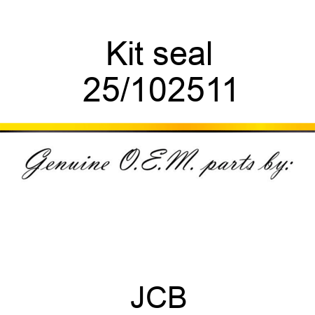 Kit, seal 25/102511