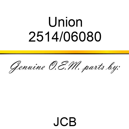 Union 2514/06080