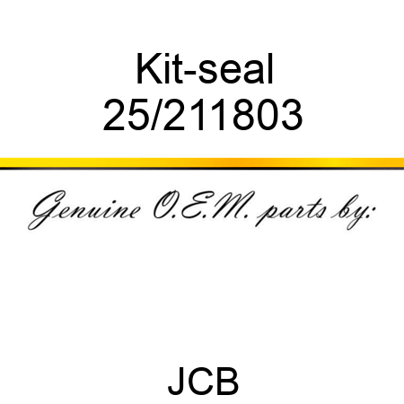 Kit-seal 25/211803