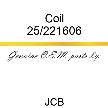 Coil 25/221606