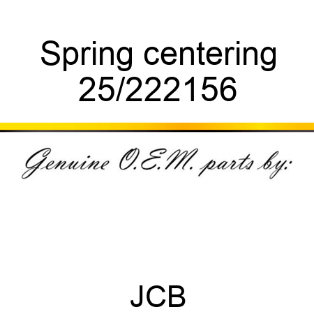 Spring, centering 25/222156