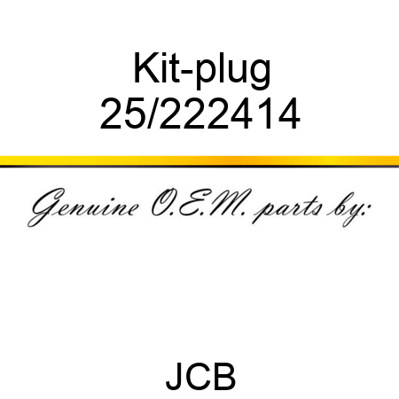 Kit-plug 25/222414