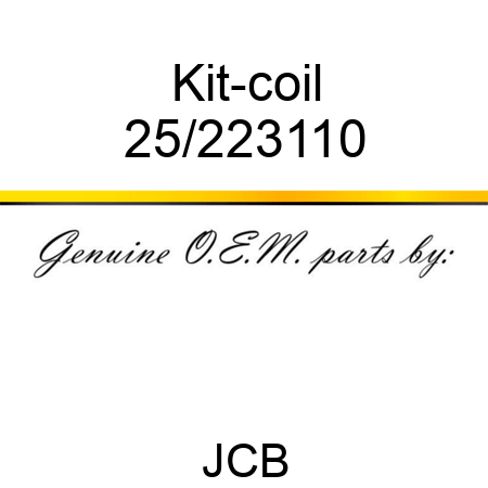 Kit-coil 25/223110