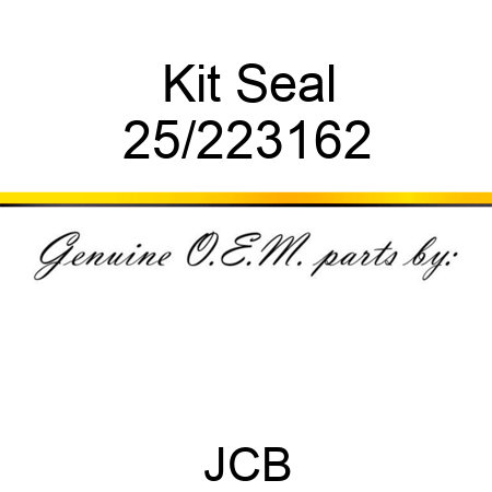 Kit, Seal 25/223162