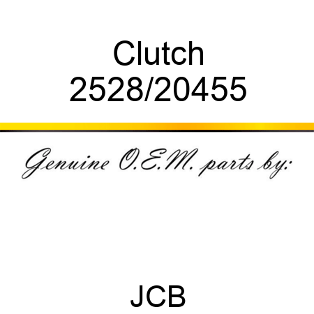 Clutch 2528/20455