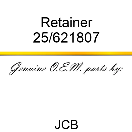 Retainer 25/621807