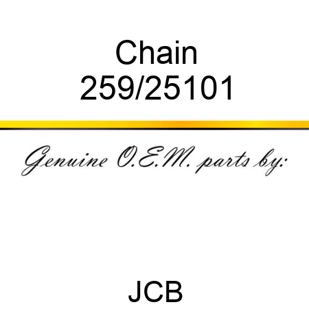 Chain 259/25101