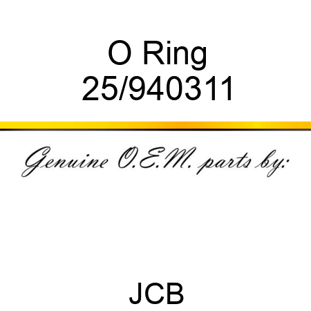 O Ring 25/940311
