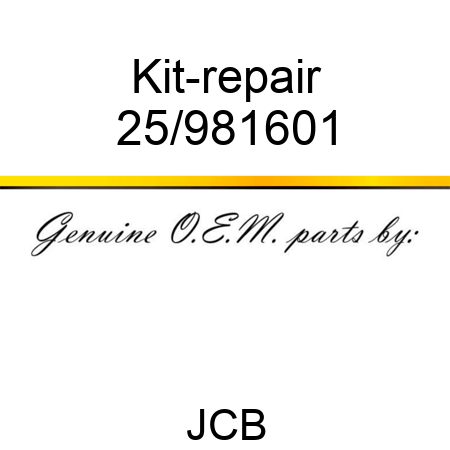 Kit-repair 25/981601