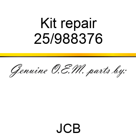 Kit, repair 25/988376