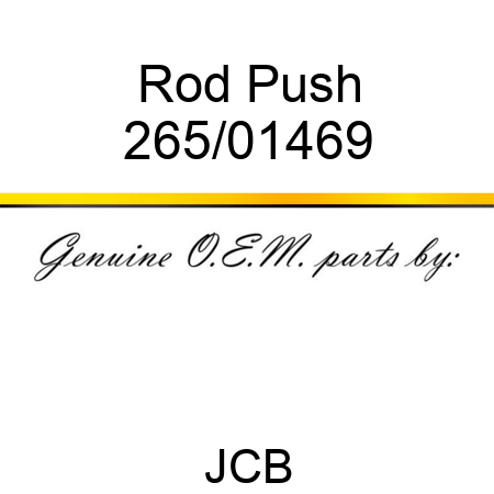 Rod, Push 265/01469