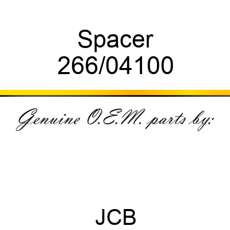 Spacer 266/04100