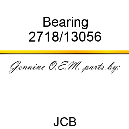 Bearing 2718/13056