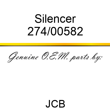 Silencer 274/00582