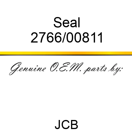 Seal 2766/00811