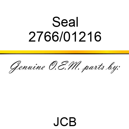 Seal 2766/01216