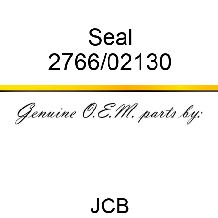 Seal 2766/02130
