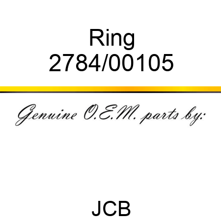 Ring 2784/00105
