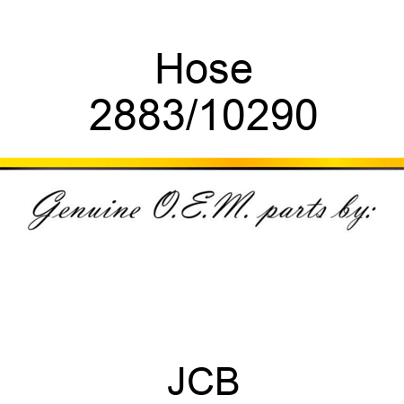 Hose 2883/10290