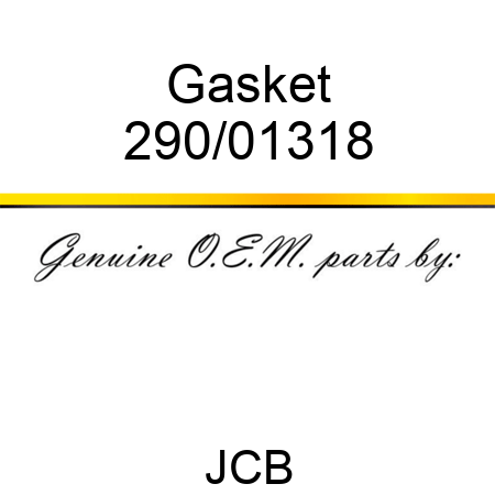 Gasket 290/01318