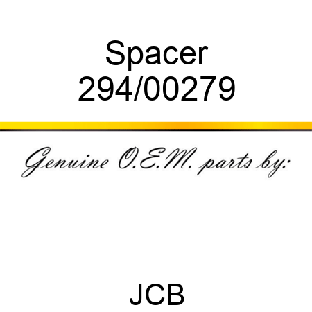 Spacer 294/00279