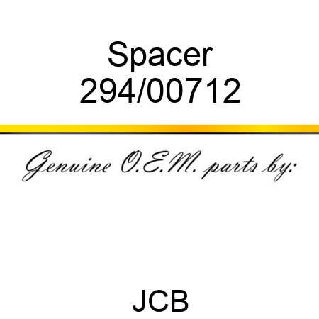 Spacer 294/00712