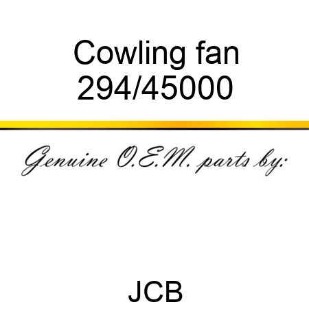 Cowling, fan 294/45000