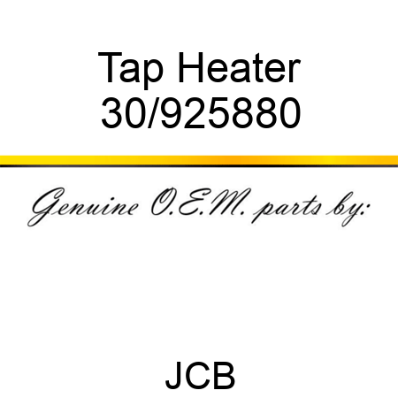 Tap, Heater 30/925880