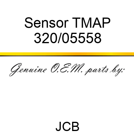 Sensor, TMAP 320/05558