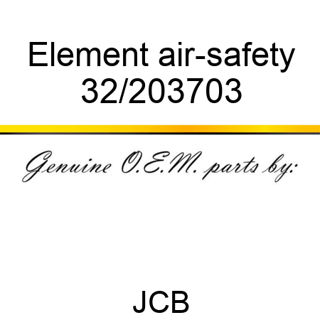 Element, air-safety 32/203703