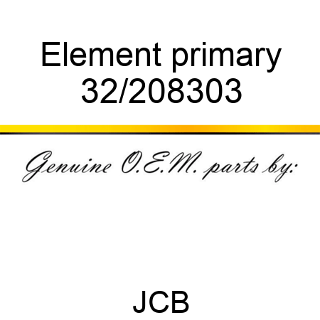 Element, primary 32/208303
