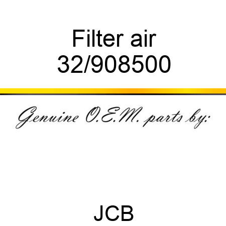 Filter, air 32/908500